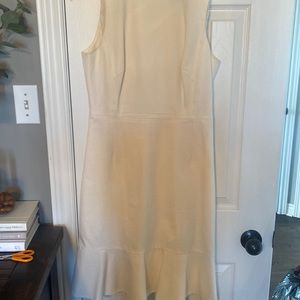 J Crew sheath dress, white, size 4
